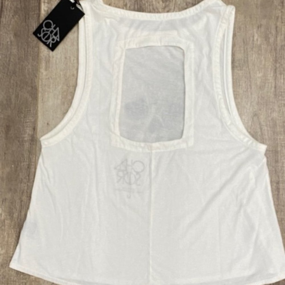 Chaser Painted Skull Square Back Loop Tank - Picture 2 of 2